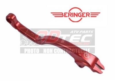 Levier BERINGER ROUGE (LEV 2 & 5) - Bihr: 1026157/MLE5R. Levier,BERINGER,ROUGE,(LEV,Levier,BERINGER,ROUGE,Levier,doigts,long,taillé,masse,pour,maitre,cylindre,BERINGER,(Frein,Embrayage),spécialement,développé,pour,réduire,frottements,favoriser,feeling,fourni,avec,fixation