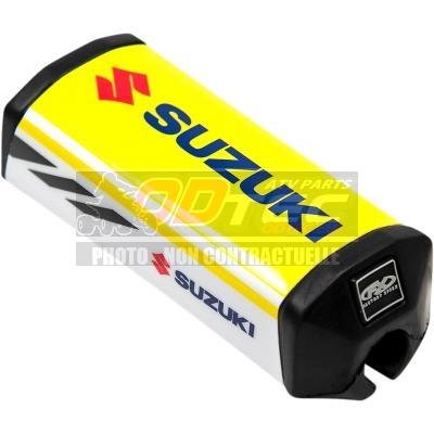 Mousse de guidon factory racing SUZUKI - 06015224. Mousse,guidon,factory,racing,SUZUKI,Mousse,pour,guidon,Premium,Bulge,Mousse,cellules,ouvertes,Cache,imprimé,sérigraphie,résistant,rayures,Scratch,fermeture,cache,compatible,avec,guidons,barre,transversale