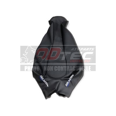 HOUSSE DE SELLE DRAG'ON YFZ450R - LASDHSLYFZR-BK. HOUSSE,SELLE,DRAG,YFZ450R,Housse,selle,noir,provenant,ateliers,Sellerie,design,Compatible,avec,modèle,yfz450r