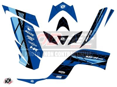 KIT DÉCO 700 RAPTOR BLEU - KUTVEK. DÉCO,RAPTOR,BLEU,DÉCO,RAPTOR,BLEU,Qualité,déco,microns,Composition,déco,Quad,pour,Yamaha,Raptor,Ailes,avant,Ailes,arrière,Face,avant,Parties,latérales,Réservoir,Facilité,pose,sous,effet,chal