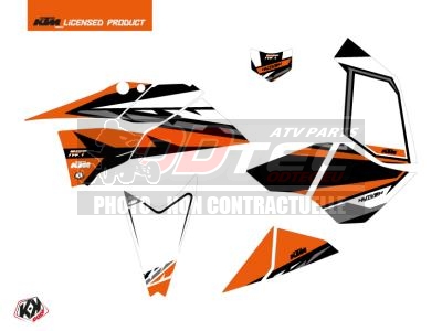 KIT DÉCO KTM 450/525 - KUTVEK. DÉCO,450/525,DÉCO,450/525,Composition,déco,Quad,pour,450-525,Ailes,avant,Ailes,arrière,Face,avant,Parties,latérales,Réservoir,Pièces,supplémentaires,(pour,certains,modèles),colle,permet,droit,erreur