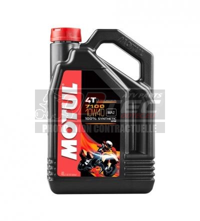 Huile moteur MOTUL 7100 4T - 10W40 4L