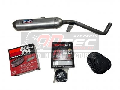 Kit complet performance Blaster 200 - DOMASILBLASTER200/KITQUADATX. complet,performance,Blaster,performance,Blaster,contenant,Silencieux,DOMA,Blaster,Filtre,filtre,Outewears,Dynojet,stage