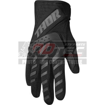 GANTS THOR SPECTRUM BLACK - 3330-68 19/20/21/22. GANTS,THOR,SPECTRUM,BLACK,Gants,Spectrum,Protection,caoutchouc,empiècements,superposés,main