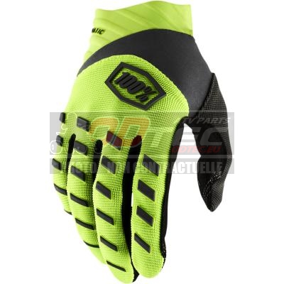 Gants 100% AIRMATIC F YL/BK