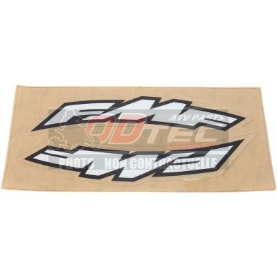 STICKERS FMF - 43201529. STICKERS,Autocollants,pour,garde-boue/remorque,Autocollant,avec,logo