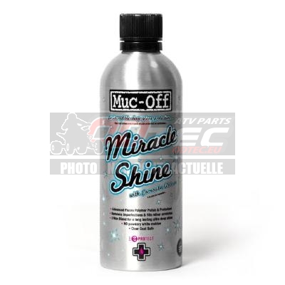 Polish MUC-OFF Miracle Shine 500ml - 947. Polish,MUC-OFF,Miracle,Shine,500ml,Polish,MUC-OFF,Miracle,Shine,500ml,Vous,voulez,polish,haute-qualité,ultra-protecteur,avec,éclat,profond,Miracle,Shine,produit,vous,faut,Supprime,imperfections,comble,petites,rayures,Crée