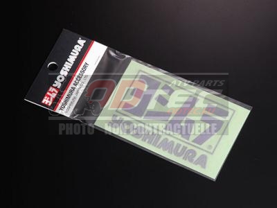 Sticker YOSHIMURA - 85mm ARGENT - 1113741003. Sticker,YOSHIMURA,85mm,ARGENT,Sticker,YOSHIMURA,85mm,ARGENT,Autocollant,avec,film,transfert,Taille,(mm),1pc/jeu