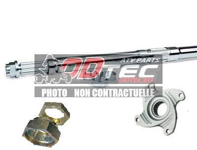 Arbre de roue Suzuki LT-Z400 + Porte DISQUE + Ecrou d'axe - MS2109/ AXL-2060-W/HUB/B1042191. Arbre,roue,Suzuki,LT-Z400,Porte,DISQUE,Ecrou,Arbre,roue,Suzuki,LT-Z400,Porte,DISQUE,(obligatoire,sertie,origine),Ecrou,Pour,montage,cette,vous,faudra,deuxième,écrou,afin,venir,fixer,porte,couronne,propose,arbres,roue