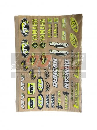 Plaque stickers Duncan Jaune - drag 4. Plaque,stickers,Duncan,Jaune,Plaque,stickers,Duncan,Jaune