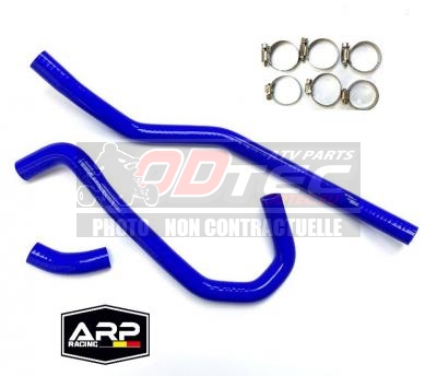 Durite de radiateur BLEU Yamaha RAPTOR 700 - QR-SH7290-BL. Durite,radiateur,BLEU,Yamaha,RAPTOR,durites,radiateur,racing,sont,gage,qualité,performance,pour,refroidissement,votre,moteur,Elles,résistent,température,pouvant,aller,jusquà,420°C,améliorent,passage,liquide,refroidissement