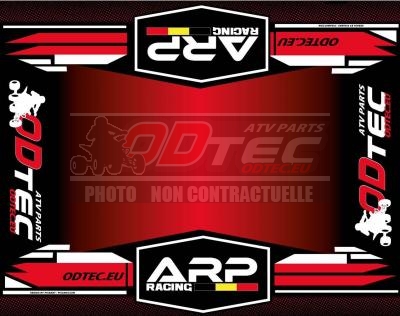 Tapis environnemental Odtec x ARP 1.5m x 1.9m - SIXTEN. Tapis,environnemental,Odtec,Tapis,environnemental,spéciale,Quad,Edition,limitée,tapis,Odtec,racing,pour,lancement,marque,équipement,tapis,Odtec,Racing,tapis,environnemental,100%,homologué,pour,quads,toutes