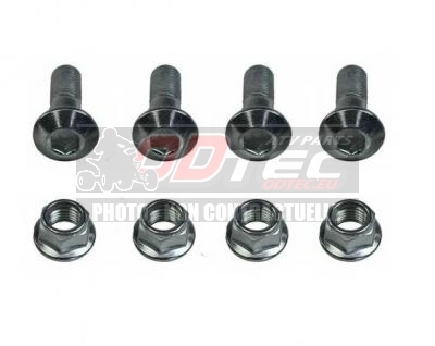 KIT VIS DE FIXATION DE COURONNE POUR Yamaha Raptor 700 - QR-RSBK02. FIXATION,COURONNE,POUR,Yamaha,Raptor,FIXATION,COURONNE,POUR,Yamaha,Raptor,Fabriqué,acier,inoxydable,qualité,supérieure,bénéficie,dureté,élevée,résistance,taches,nettoyage,facile,garantit,longue,durée