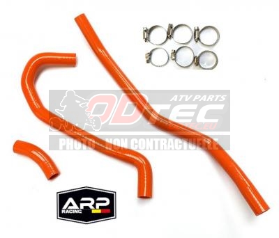 Kit durites en silicone ORANGE ARP YAMAHA RAPTOR 700