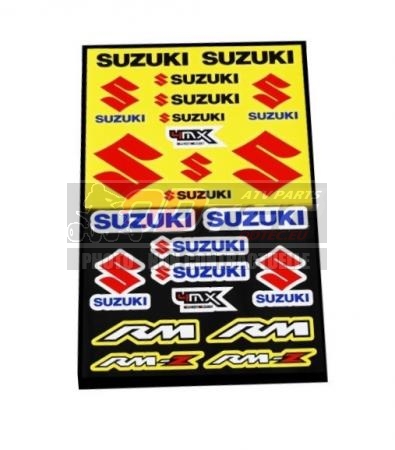 PLANCHE DE SITCKERS 45X30CM SUZUKI - AS1405. PLANCHE,SITCKERS,45X30CM,SUZUKI,PLANCHE,SITCKERS,45X30cm