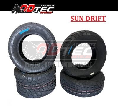 PACK DRIFT SUN 225x45-10 + 19x6-10 - SUN F 021. PACK,DRIFT,225x45-10,19x6-10,PACK,DRIFT,225x45-10,19x6-10,comprenant,DRIFT,225x45-10,DRIFT,19x6-10,prévu,pour,jantes,diamètre