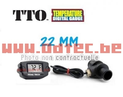 TTO Temperature Meter (Sonde de température à affichage digital) pour durites de 22 mm intérieur - 22120653/742-EH2. Temperature,Meter,(Sonde,température,affichage,digital),pour,durites,intérieur,Temperature,Meter,permet,mesurer,température,temps,réelle,mesure,température,actuelle,maximum,Livré,avec,sonde,température,diamètre,anodisé,bleu,voir,photos,placer,durite