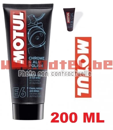 PACK E6 CHROME & ALU POLISH 0.100L x 2 = 0.200 L