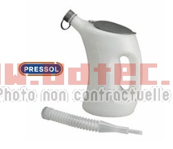 BIDON VERSEUR 3 LITRES - 890517/Bihr: 1052861. BIDON,VERSEUR,LITRES,BIDON,VERSEUR,LITRES,Résistant,huile,acide,carburant,Design,ergonomique,Incassable,robuste,Données,techniques,Contenance,Matière,HDPE,(polyéthylène,haute,densité),Couleur,broc,verseur,flexible