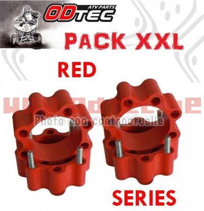 PACK d'Elargisseurs de voies DRAG'ON pour quads sportifs rouge 45 +...