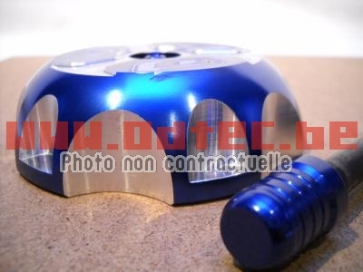 Bouchon d'essence alu Goldspeed - GS-AFC-40X-T4. Bouchon,essence,Goldspeed,Nouveaux,bouchons,réservoir,taillés,dans,masse,Bouchon,anodisé,bleu,Liste,applications,ci-dessus,dans,onglet,Précisez,votre,quad,dans,colonne,droite,Artic,DVX400,04/07,Yamaha,Grizzly,700-, pièce quad Belgique France