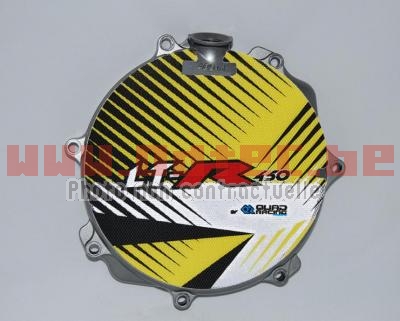 Protection de carter d'embrayage Suzuki LTR-450 JAUNE - scc11943123. Protection,carter,embrayage,Suzuki,LTR-450,JAUNE,Protection,carter,embrayage,Suzuki,LTR-450,Protégez,votre,carter,embrayage,frottements,botte,coller,directement,carte,origine,Dégraissez,avant,chauffez,sticker,carter,avant,application,Faites