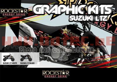 Rockstar Energy Suzuki LTZ-400 04 > 08 - . Rockstar,Energy,Suzuki,LTZ-400,Rockstar,Energy,Suzuki,LTZ-400,universel,mont,également,Suzuki,LTZ-400,avec,plastiques,noir,blanc,jaune,dispo,également,pour,Suzuki,LTZ-400,04/08,Suzuki,LTR-450