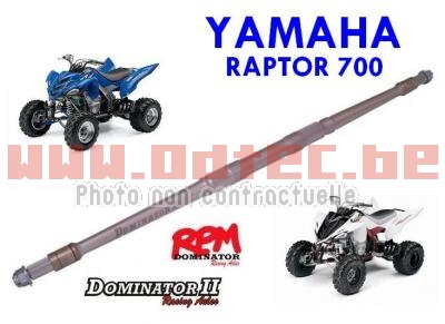 Axe de roue arriere RPM dominator 2 Yamaha Raptor 700 - RPM-A10-307-2/DOM2ARB700R. roue,arriere,dominator,Yamaha,Raptor,roue,arriere,dominator,Yamaha,Raptor,plus,solide,marché,taillé,dans,pièce,acier,unique,catégorie,aviation,résistance,fiabilité,maximum,soumis