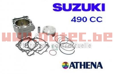 Kit cylindre Athena pour Suzuki LTR-450  > 490 CC 06 + - B053016/AT10041. cylindre,Athena,pour,Suzuki,LTR-450,Quelque,soit,niveau,préparation,votre,machine,vous,trouverez,cylindre,ATHENA,vous,convient,Avec,sans,augmentation,cylindrée,kits,sont,livrés,complets,vous,apporteront,performance,fiabilité,Diamètre