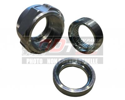 Ecrou d'axe arrière M33/50 P1.0 - MS2302/AXL-2090-NUT/S-TEC-AXL-209-NUT. Ecrou,arrière,M33/50,Ecrou,arrière,M33/50,Ecrou,serrage,taillé,dans,masse,adaptateur,Pour,arrière,avec,écrou,33/50,Livré,unité,Deux,pour,serrage,toute,sécurité,mont