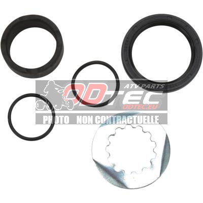 Kit joints de sortie de boite Yamaha YFZ450 - B644502/0935-0423. joints,sortie,boite,Yamaha,YFZ450,joints,sortie,boite,kits,reconditionnement,sortie,boite,BALLS,permettent,réparer,élément,Bague,acier,trempé,Joint,torique,Joint,Circlip,pour,pignon