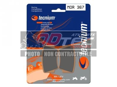 Plaquettes de frein arrière racing KTM (MOR367) - MOR367. Plaquettes,frein,arrière,racing,(MOR367),Plaquettes,frein,arrière,racing,monte,405/505/525,Plaquette,létal,fritté,préconisé,compétition,Livré,paire