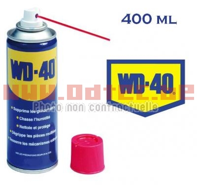 Spray d'huile WD40 (400 ML) - 5533004. Spray,huile,WD40,(400,Spray,huile,WD40,Connu,comme,étant,aérosol,milliers,usages,WD-40,protège,métal,rouille,corrosion,libère,Bien,départ,était,vendu,tant,antirouille,marque,commerciale,huil