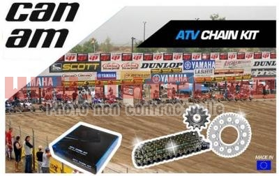 Kit chaine Can AM DS450 (CONFIGURABLE) - . chaine,DS450,(CONFIGURABLE),chaine,DS450,ORIGINE,DS450,transmission,choix,Chaîne,ring,qualité,Pignon,dents,Couronne,38/39,>>>>,35/36/37/40/41/42/43/44,dents,commande,spéciale,mais,stock,limité