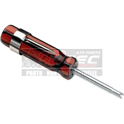 TOURNEVIS DEMONTE OBUS POUR VALVE - 38100031. TOURNEVIS,DEMONTE,OBUS,POUR,VALVE,Valve,core,tool,Screwdriver,handle,valve,core,tool,extracting,installing,tire,valve,cores,MODEL,Valve,Core,Tool,STYLE,Screwdriver,handle,TYPE,Valve,Stem,Core,Tool