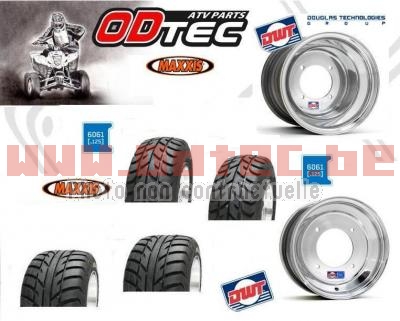 Pack DWT SPEARZ + DWT BLUE LABEL 165/70-10 + 225/40-10 YAMAHA