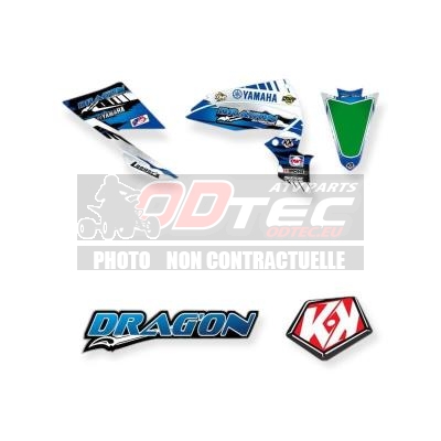 KIT DECO YAMAHA YFZ 450R BLEU 09/13