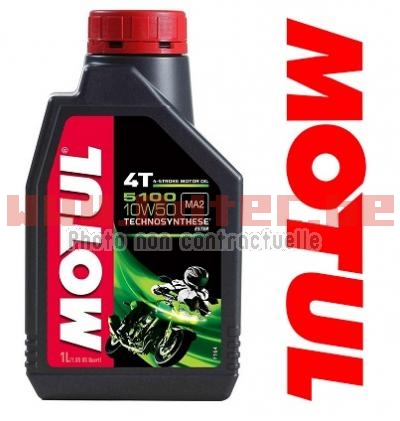 Motul 4T (5100) 10w50 1 litre - Bihr: 1099404 /MO8368CZ. Motul,(5100),10w50,litre,Motul,Quad,10w50,litres,Technosynthèse,(semi,syntèse),Ester,Huile,moteur,haute,performance,Pour,Quads,équipés,moteurs,Bonne,stabilité,cisaillement,excellente,protection,contre,lusure,Protection