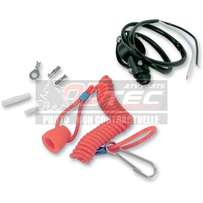 Coupe circuit - 06160021/21060147/Bihr 1080043. Coupe,circuit,KILL,SWITCH,Designed,turn,motor,when,rider,falls,Fit,(7/8,handlebars,Required,many,forms,racing