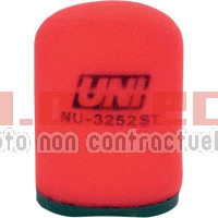 UNI AIR FILTERS YAMAHA YFZ450/YFZ450R - NU3252ST. FILTERS,YAMAHA,YFZ450/YFZ450R,FILTERS,YFZ450,04/05,YFZ450,06/08,YFZ450,12/15,YFZ450,Unsurpassed,airflow,stopping,dirt,overall,performance,Two-stage,filters,come,apart,maximum,airflow,ultimate,cleaning,Most,filters