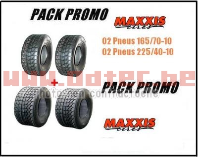 Pack pneu Maxxis RL V1.0 > 165/50-10 + 225/40-10 - Pack RL 165/225. Pack,pneu,Maxxis,165/50-10,225/40-10,Pack,pneu,Maxxis,Pneus,profil,route,165/70-10,(19/6-10),Pneus,profil,route,225/40-10,(18/10-10),Recytire,euro