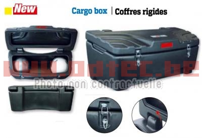 Cargo Box BZ7000 - BZ7000. Cargo,BZ7000,Cargo,BZ7000,Livré,avec,mousquetons,pour,sécuriser,fermeture,Fermeture,possible,cadenas,Joint,étanche,niveau,couvercle,Possibilité,ajout,dossier,pour,confort,OPTION