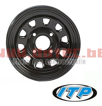 ITP WHEEL DELTA 12X7 4/110 (4+3) NOIRE