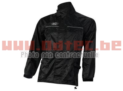 Veste De Pluie Oxford - 43400001/2/3/4/5. Veste,Pluie,Oxford,Entièrement,doublée,pour,plus,confort,Réglage,taille,velcros,Bandes,réfléchissantes,bras,poitrine,Coutures,étanches