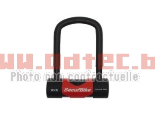 ANTIVOL 'U' SECURBIKE XXS 104 x 120mm Homologué SRA - 442361. ANTIVOL,SECURBIKE,120mm,Homologué,ANTIVOL,SECURBIKE,120mm,Homologué,Antivol,Securbike,Fabriqué,France,Assurance,dune,protection,maximale,contre,Garantie,résistance,Homologué,FFMC