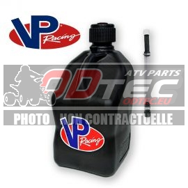 VP bidon Fuel 20 L + TUYEAU - VPJE20BLACK. bidon,Fuel,TUYEAU,Bidon,RACING,rond,fourni,avec,tube,deluxe,(muni,filtre),bouchon,visser,Diamètre,base,Indispensable,pour,endurances,Remplissage,gros,débit,filtre,essence,incorporé,dans,tuyeau,Ergonomiqu