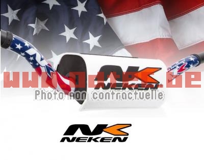 GUIDON FAT BAR NEKEN  USA FLAG (808/146/76) - 06013049. GUIDON,NEKEN,FLAG,(808/146/76),NEKEN,CHOIX,JEREMIE,WARNIA,POUR,QUAD,VAINQUEUR,TOUQUET,Variable,diameter,handlebar,variable,diameter,handleabr,with,conical,design,7010,aluminium,aerospace,quality,Oversize,NEKEN,avec,diamètre,épaisse