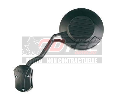 RÉTROVISEUR ADAPTABLE REPLIABLE GAUCHE NOIR POURQUAD.CE - 1083865001 /E715. RÉTROVISEUR,ADAPTABLE,REPLIABLE,GAUCHE,NOIR,POURQUAD,RÉTROVISEUR,ADAPTABLE,REPLIABLE,GAUCHE,NOIR,POUR,ENDURO,QUAD,Position,Gauche,Homologué,Hauteur,Miroir,(Mm),Largeur,Miroir,(Mm),Fixation,Serrage,guidon,Conditionnement,unité