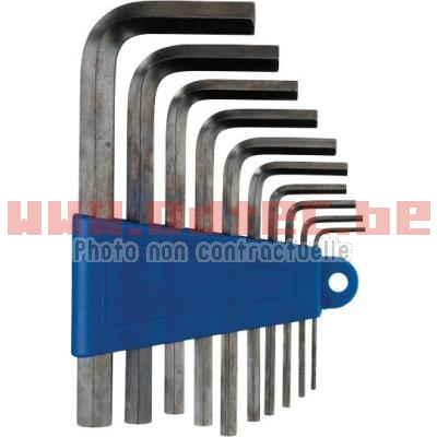 HEX WRENCH SET 10-PIECES - 38120043. WRENCH,10-PIECES,WRENCH,10-PIECE