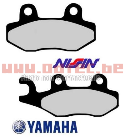 Plaquettes Nissin avant gauche YFZ-450/YFZ450R/Raptor 700